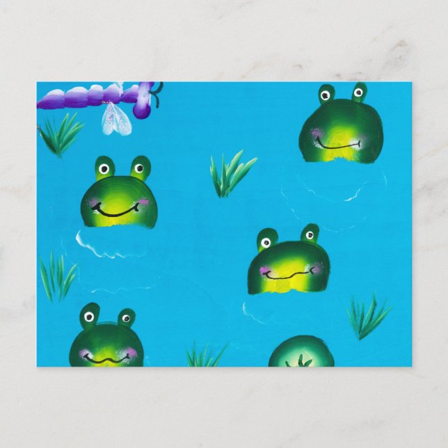 Carte postale FROGGIE POND (Devant)