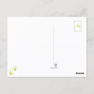 Carte Postale Frogs Ribbition Personnalité