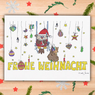 Carte postale Frohe Weihnacht par Nicole Janes