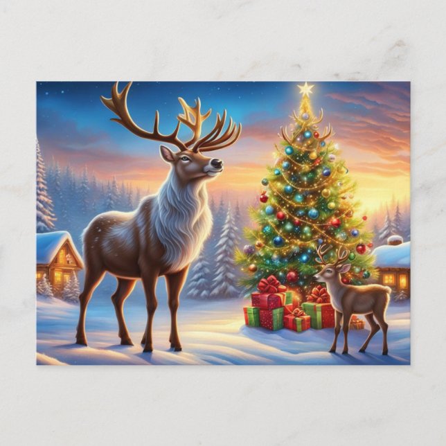 Carte Postale Frohe Weihnachten (Devant)