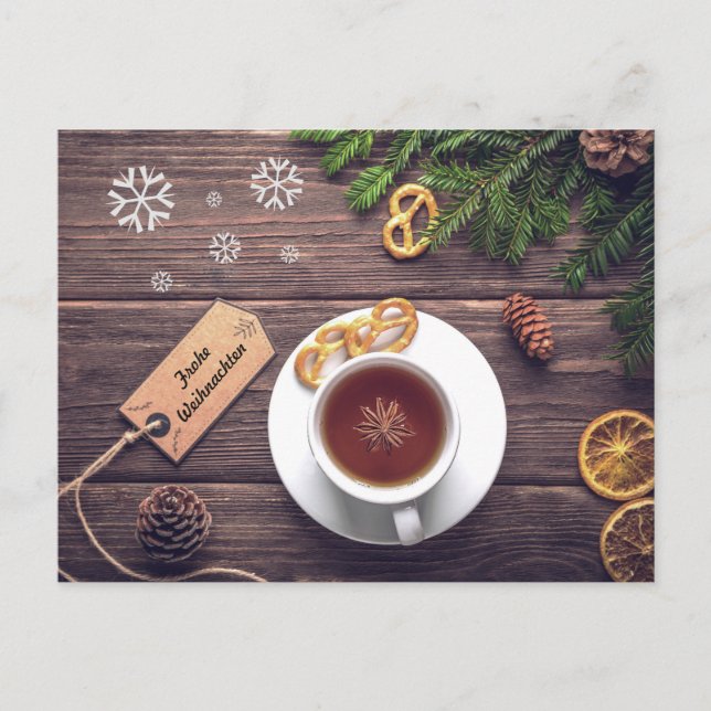 Carte Postale Frohe Weihnachten (Devant)