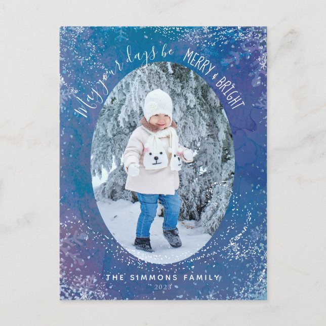Carte postale Froid Flurry Holiday (Devant)