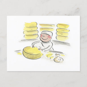 Carte Postale Fromage