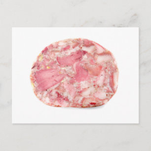 Carte Postale Fromage à la tête