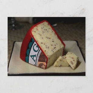 Carte Postale Fromage Dragon Rouge