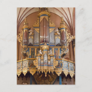 Carte Postale Frombork cathedral organ postcard