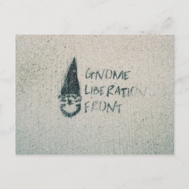 Carte Postale Front de libération de Gnome (Devant)
