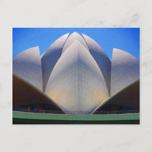 Carte Postale front de lotus