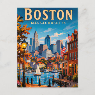 Carte Postale Front de mer historique et vue imprenable sur Bost