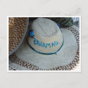Carte Postale frontière casquette bahamas