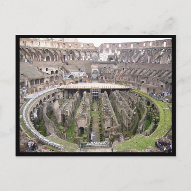 Carte Postale frontière circulaire colossale (Devant)