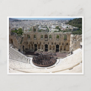 Carte Postale frontière dionysus acropolis