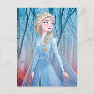 Carte Postale Frozen 2   Elsa - Sans peur