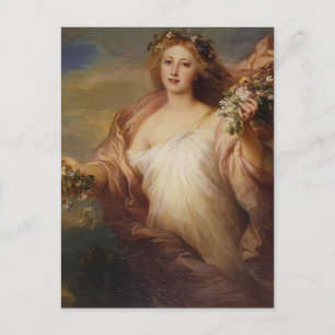 Carte Postale Frubling by Franz Xaver Winterhalter