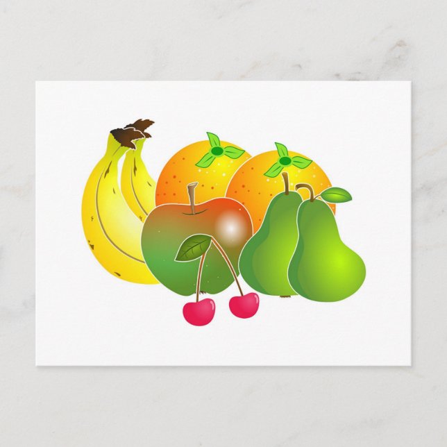 Carte Postale Fruit (Devant)
