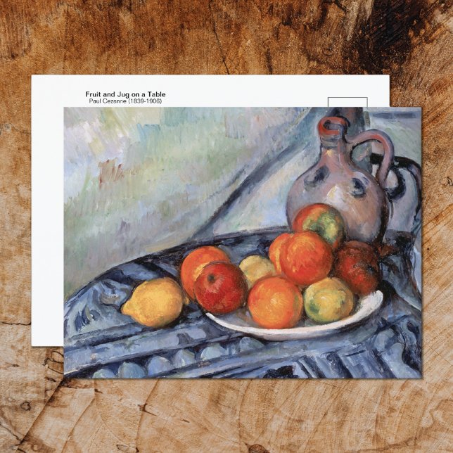 Carte Postale Fruit de jug en grès Paul Cezanne (Créateur téléchargé)
