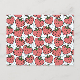 Carte Postale Fruit motif transparent   motif de surface de frui