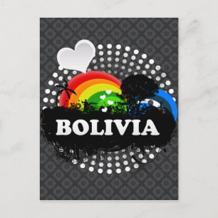 Carte Postale Fruité mignonne Bolivie