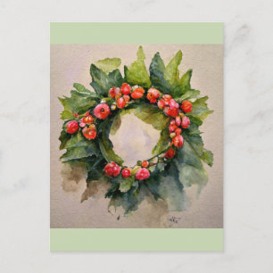 Carte Postale Fruits de Noël