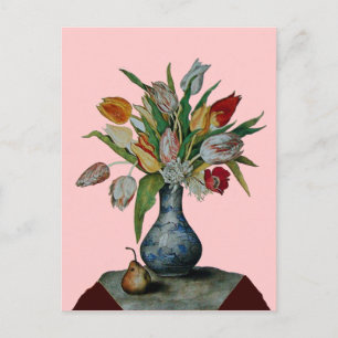 CARTE POSTALE FRUITS DE SAISON - TULIPS