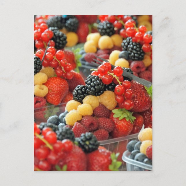 Carte Postale fruits frais (Devant)