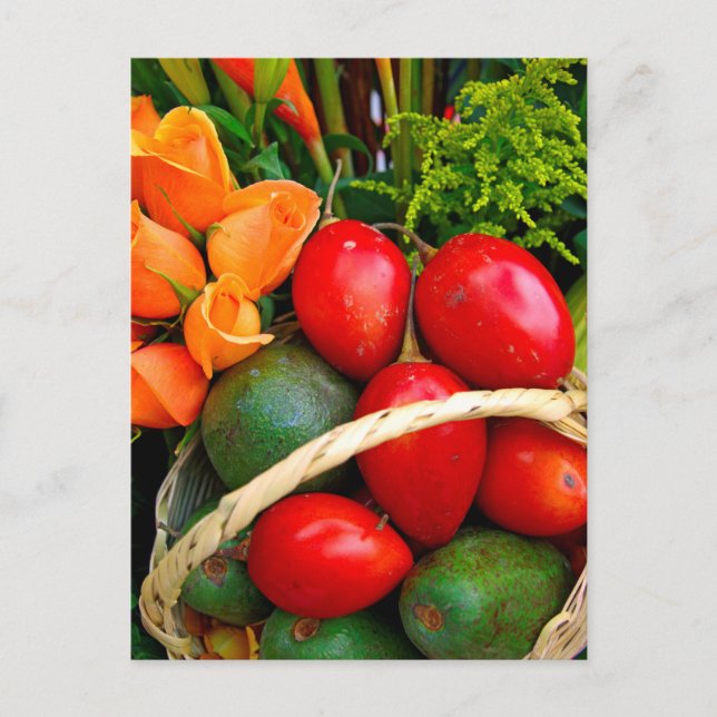 Carte Postale Fruits tropicaux (Devant)