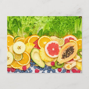 Carte Postale Fruits tropicaux