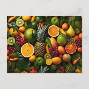 Carte Postale Fruits tropicaux