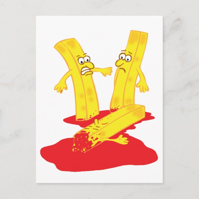 Carte Postale Fry Death (Devant)