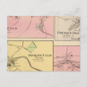 Carte Postale Ft Fairfield, Presque Isle, Caribou