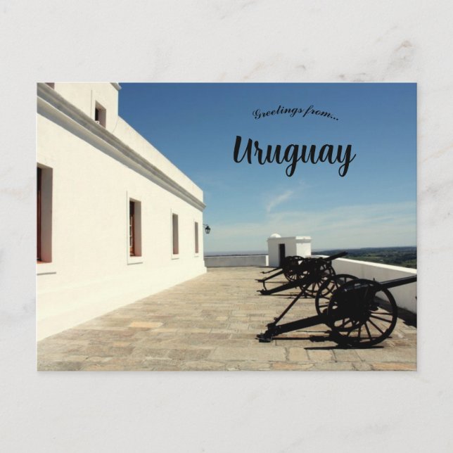 Carte Postale Fuerte Artigas Montevideo Uruguay (Devant)