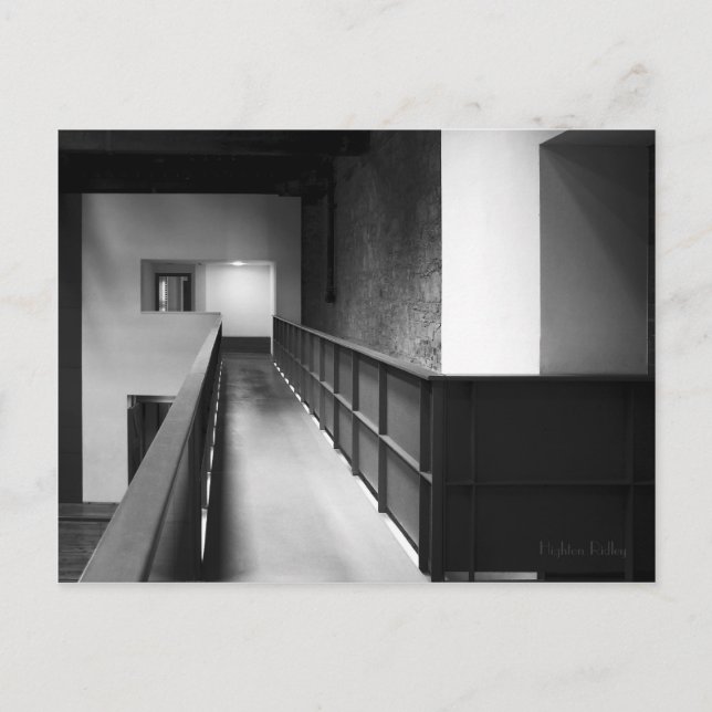 Carte Postale Fugue architecturale - Art Abstrait (Devant)