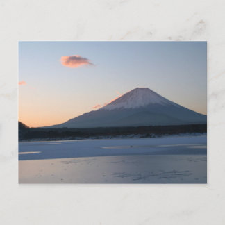 Carte Postale FUJIYAMA dans la matinée