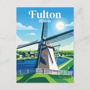 Carte Postale Fulton Illinois