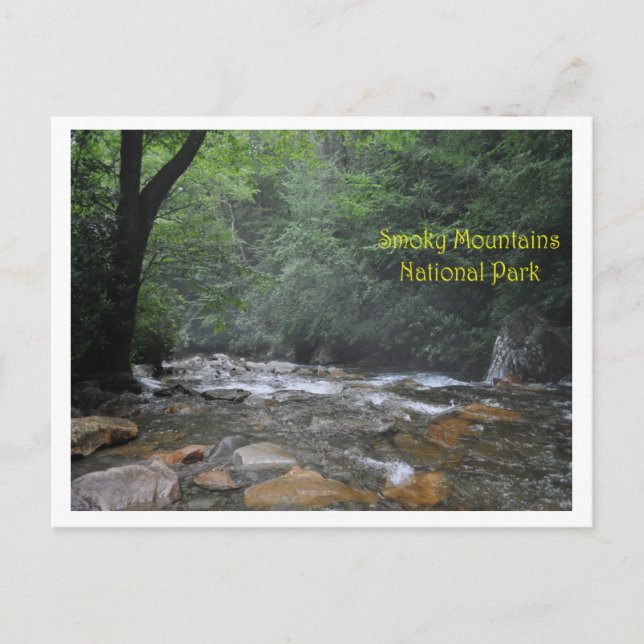 Carte Postale Fumé Mountain Stream (Devant)