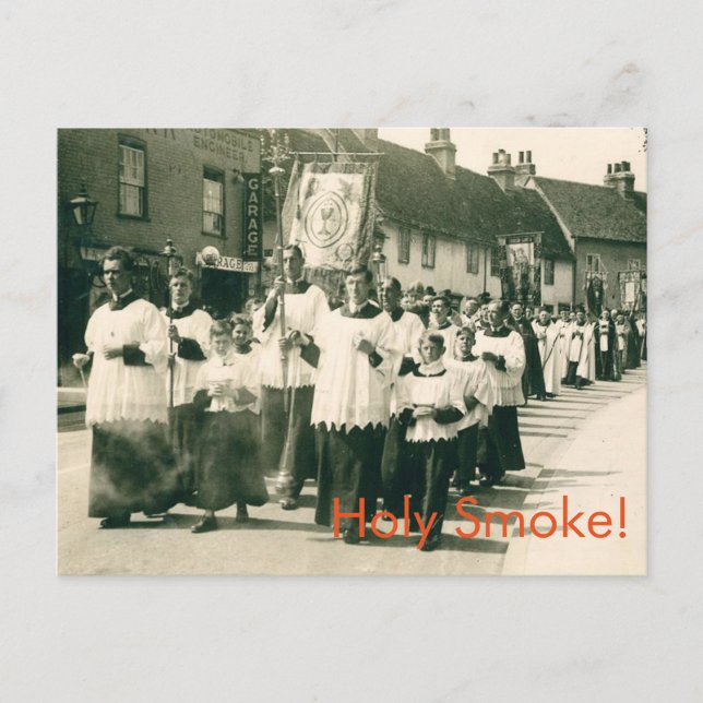 Carte Postale Fumée ! (Devant)