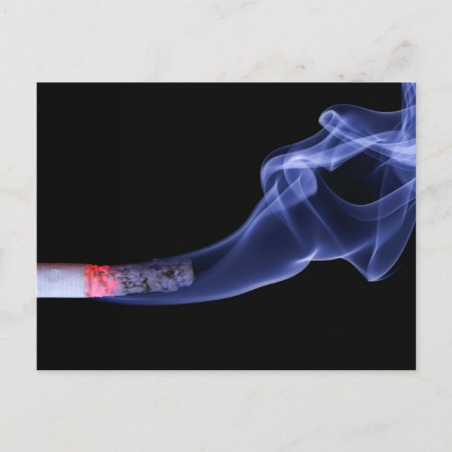 Carte Postale Fumée de cigarette (Devant)