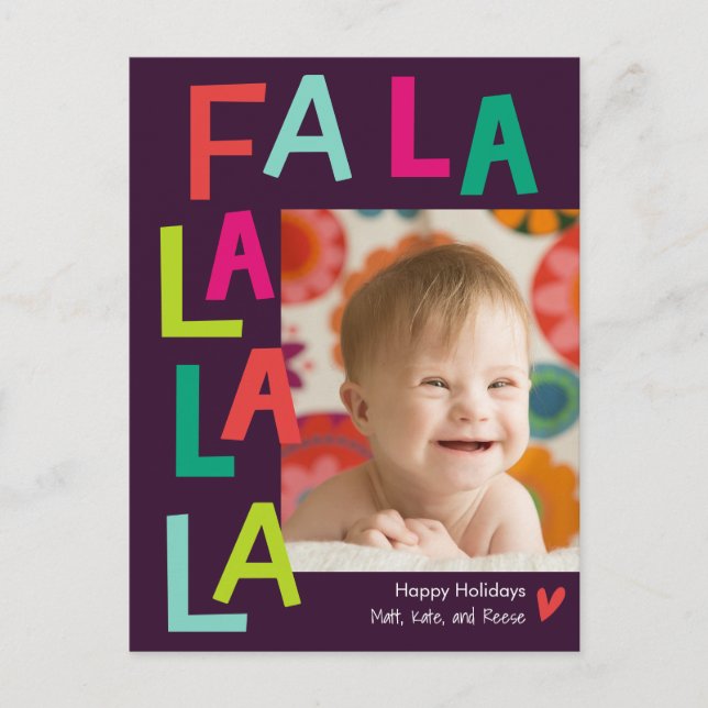 Carte postale Fun Song EDITABLE COLOR Holiday (Devant)