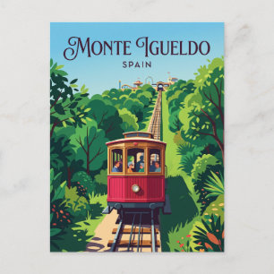 Carte Postale Funiculaire de Monte Igueldo Espagne