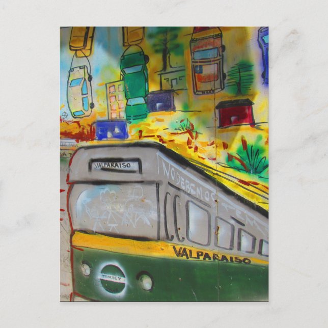Carte Postale funiculaire de valparaíso (Devant)