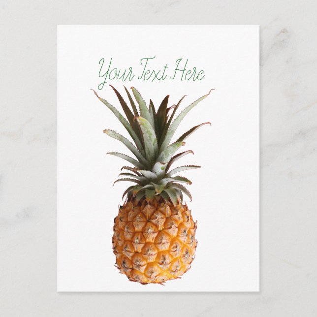 Carte postale Funky Yummy Pineappy (Devant)