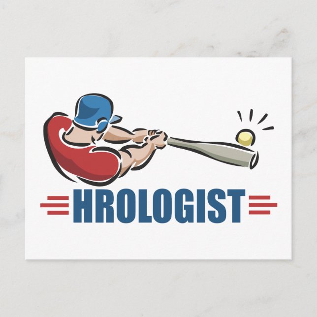 Carte Postale Funny Baseball (Devant)