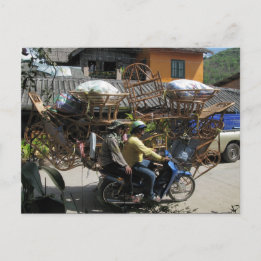 Carte Postale Funny| Charge lourde