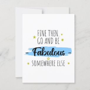 Carte Postale Funny Collègue Leaving, Go Away for Coworker