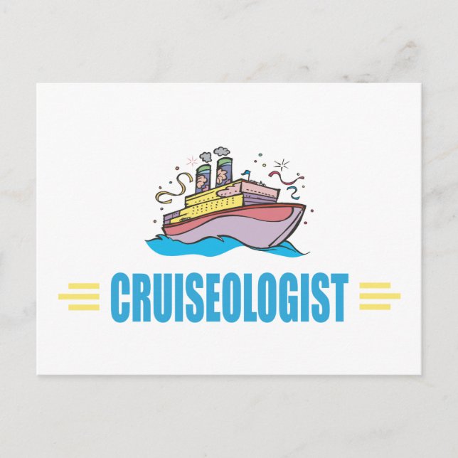 Carte Postale Funny Cruise Ship (Devant)