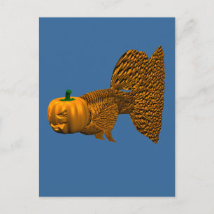 Carte Postale Funny Halloween Guppy