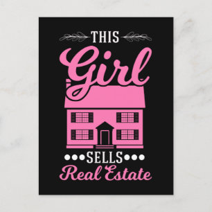 Carte Postale Funny Immobilier Agent Investisseur immobilier