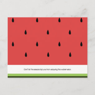 Carte postale Funny & Inspirational Watermelon