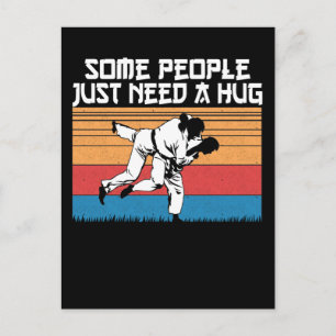 Carte Postale Funny Judo Joke Jiu Jitsu Martial Arts