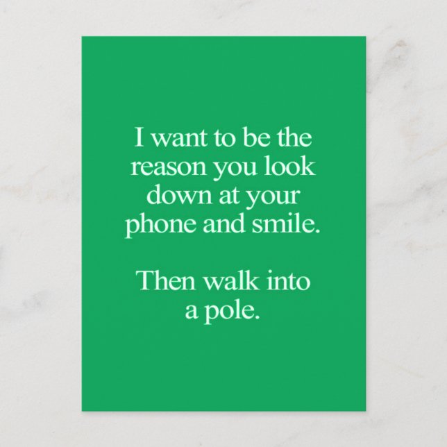 CARTE POSTALE FUNNY LOVE CRUSH CITE DES EXPRESSIONS TEXTE M (Devant)